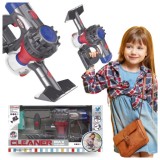 Aspirator de jucărie cu baterii pentru copii, cu sunet interactiv realist