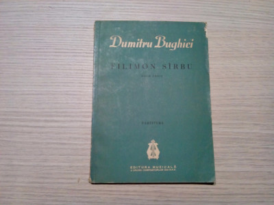 FILIMON SIRBU - Poem Eroic - DUMITRU BUGHICI (autograf) -1961, 60 p.; 282 ex. foto