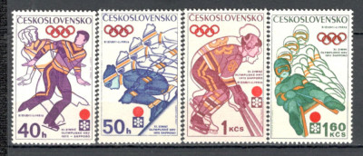 Cehoslovacia.1972 Olimpiada de iarna SAPPORO XC.489 foto