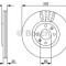 Disc frana PEUGEOT 308 SW (2007 - 2016) BOSCH 0 986 479 C72