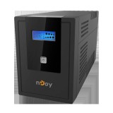 Cumpara ieftin UPS nJoy Cadu 2000, 2000VA/1200W, Afisaj LCD cu ecran tactil,