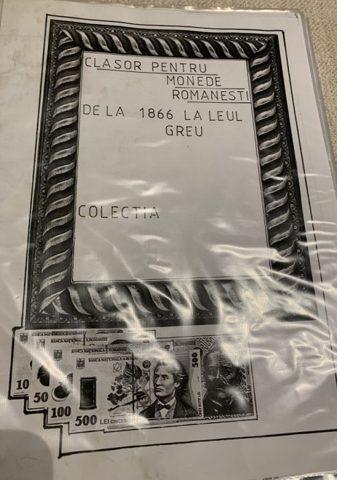 Clasor monede rom&acirc;nești de la 1867