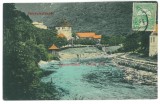 4641 - Baile HERCULANE, Panorama, Romania - old postcard - used - 1908 - TCV, Circulata, Printata