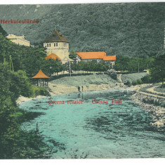 4641 - Baile HERCULANE, Panorama, Romania - old postcard - used - 1908 - TCV