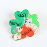 Brosa martisor Best friends forever