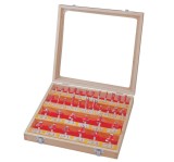 Set 35 freze profilate Router bits &oslash;8mm, Raider 158305