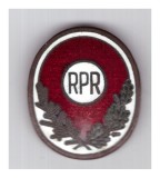 Insigna/insemn de coifura/cuc padurar RPR