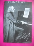 HOPCT 10489 FRANZ LISZT -PIANIST COMPOZITOR-MUZICA-PERSONALITATI--NECIRCULATA,