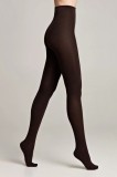 Ciorap Gros de Bumbac cu 3D Lycra Cotton 250 Den - Mocca, 2-S Standard, Conte Elegant