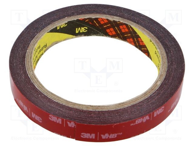Bandă de fixare 3M W: 15mm L: 5,5m Thk: 0,4mm acril