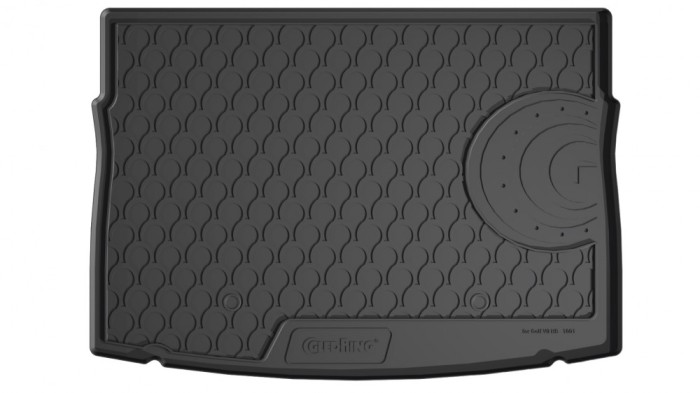 Tavita portbagaj Vw Golf 7 Hatchback, e-GOLF VII Hatchback 2012-2020, ptr podea inaltata, din cauciuc Rubbasol, marca Gledring AutoDrive ProParts