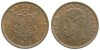 U940 ROMANIA 1 BAN 1900 aUNC APROAPE NECIRCULATA cu luciu partial, Cupru (arama)