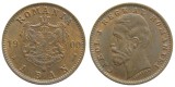 U940 ROMANIA 1 BAN 1900 aUNC APROAPE NECIRCULATA cu luciu partial, Cupru (arama)