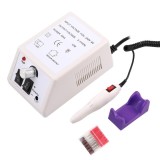Freza pentru unghii, manichiura sau pedichiura, viteza reglabila, 20000 rpm, 6 inele abrazive, 6 capete de freza, 10 W