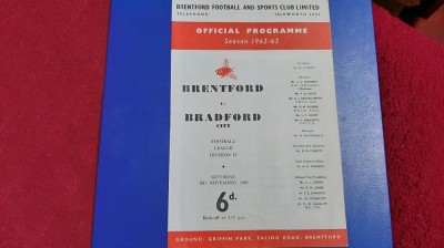 program Brentford - Bradford City foto
