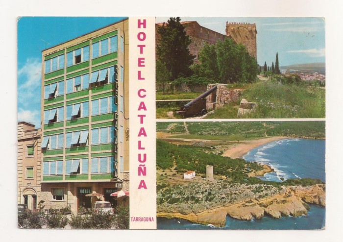 FA64-Carte Postala- SPANIA - Tarragona, Hotel Cataluna , necirculata