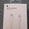Cablu de date original Apple Lightning - USB C