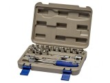 Set Chei Tubulare 6-Point 3/8 18 Piese