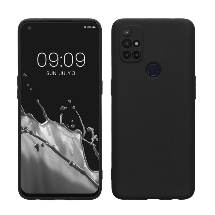 Husa pentru OnePlus Nord N10 5G, Silicon, Negru, 53821.47, kwmobile