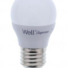 Bec led G45 E27 7W 230V lumina rece, Supreme Well