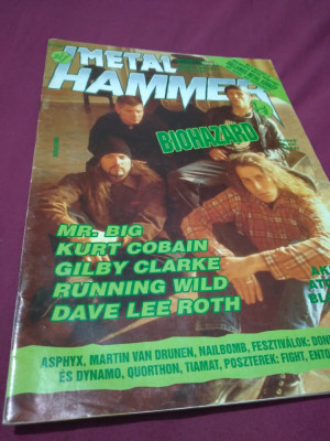 REVISTA METAL HAMMER NR.59 POSTER foto