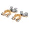 SET 2 BORNE BATERIE + / - EuroGoods Quality