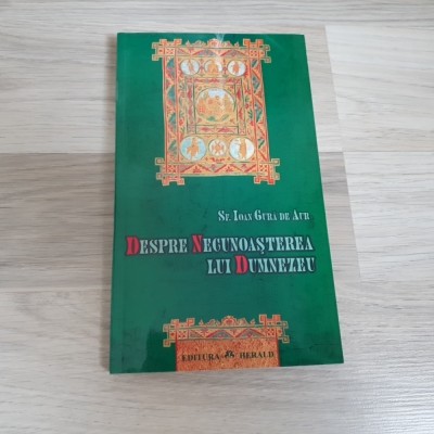 Sfantul Ioan Gura de Aur - Despre necunoasterea lui Dumnezeu foto