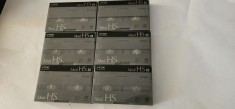 CASETA VIDEO TDK METAL HS 8MM LOT 6 BUCATI , FOLOSITE .