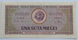 Rom&acirc;nia, 100.000 Lei 1947.