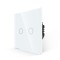 Intrerupator Dublu cu Touch din Sticla LUXION, 500W SmartElectro IntelligentHouse