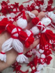 Set de 10 Mar?i?oare handmade tradi?ionale papu?a / cuplu / Mo? ?i baba foto
