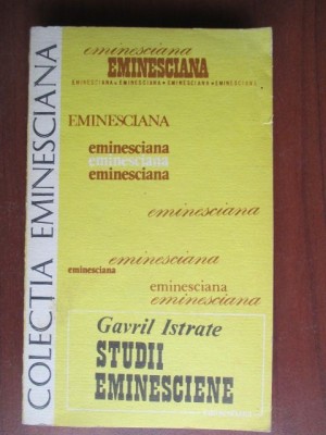 colectia eminesciana 45-studii eminesciene foto