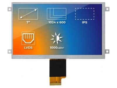 Ecran TFT 7&amp;quot; 1024x600 LED foto