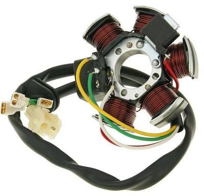 Magnetou (stator aprindere) motociclete motorizare Minarelli AM 345 - AM6 2T LC 50cc foto