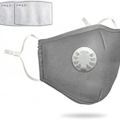 Masca de Protectie Praf Anti Ceata PM2.5 Breathing Valve Reutilizabila Filtru