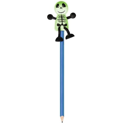 Creion cu figurina lemn Schelet Fiesta Crafts FCP-5161 foto