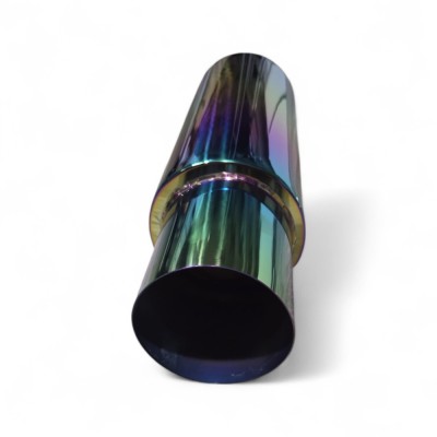Toba sport inox cu 1 iesire arsa culoare multi color foto