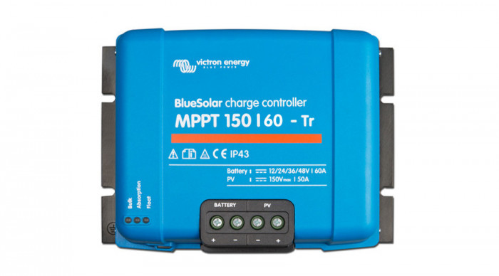 Victron Energy BlueSolar MPPT 150/60-Tr 12V / 24V / 36V / 48V / 48V 60A regulator de &icirc;ncărcare solară