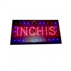 Reclama Led,interior,DESCHIS INCHIS,50x25cm
