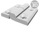 Balama Dreapta Tehnopolimer 60mm