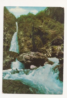 FA7 -Carte Postala - ITALIA - Introbio, La cascata della Troggia, circulata 1976 foto