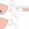 Set placute frana,frana disc VW LT II platou / sasiu (2DC, 2DF, 2DG, 2DL, 2DM) (1996 - 2006) TRW GDB1263
