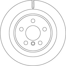 TRW DF6755 Disc frana