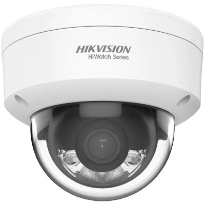 Camera de supraveghere IP Dome 2MP HiWatch Hikvision HWI-D129HA(2.8MM), lentila foto