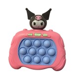 Joc Pop It Kuromi cu display, Flippy, consola, joc interactiv, antistres, cu baterii