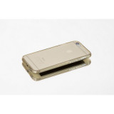 Husa 2 in 1 Ultra Slim Apple Iphone 5/5S Gold, Silicon