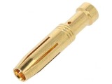 Conector Pin Crimpat Cupru Aurit 2,5mm2 16A