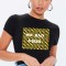 Tricou dama negru - No Bad Vibes - 2XL