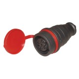 Cumpara ieftin Cupla Tenpo din cauciuc, capac, negru, MUT-71, 380Vx3x32A