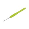 Croset cu maner din silicon, dimensiune 2 mm, Verde deschis, Crisalida